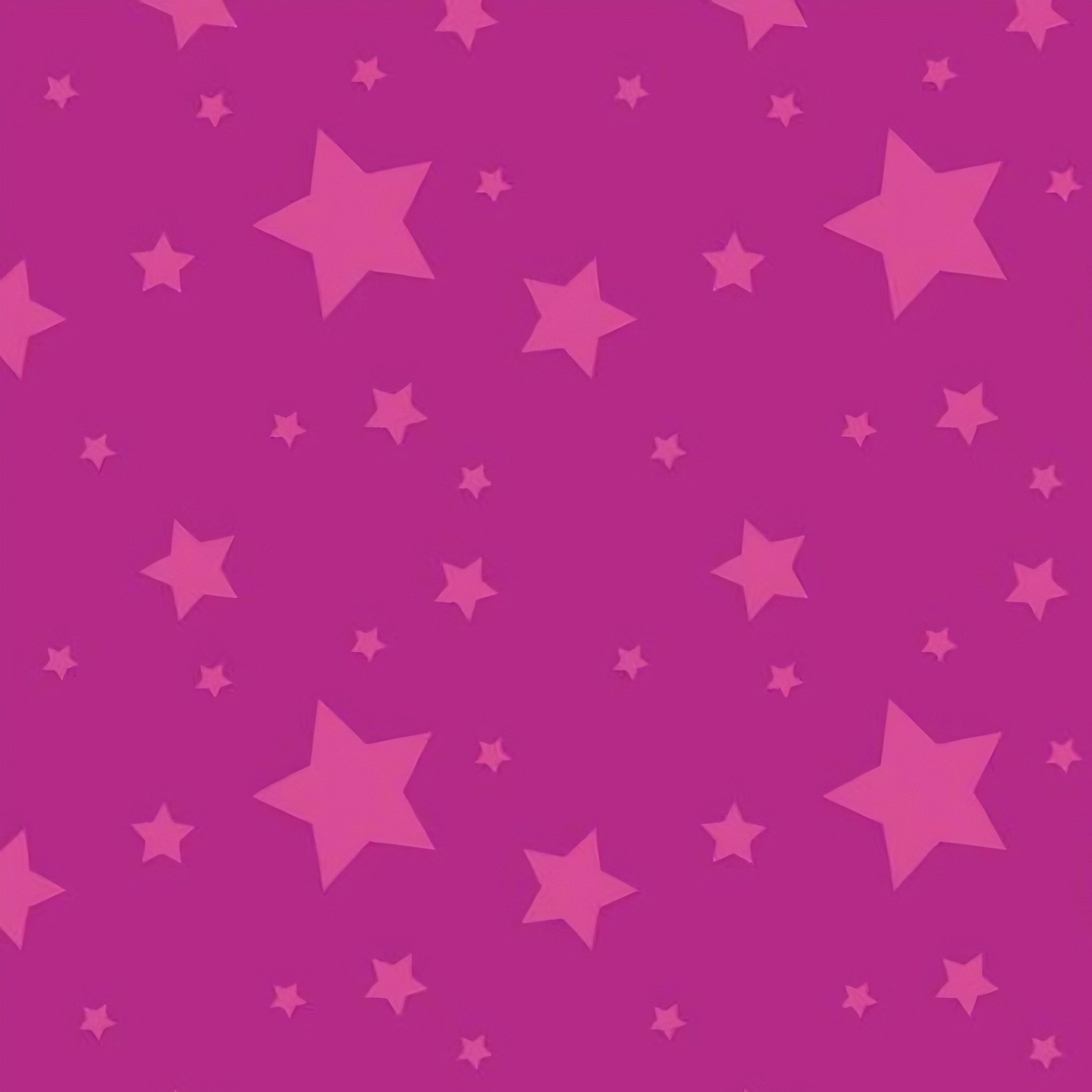 Tonal pink stars fuchsia quilting fabric for girls quilts kids projects star patchwork and sewing