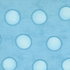 Me and My Sister large blue spots turquoise fabric for summer quilts and contemporary patchwork sewing projects