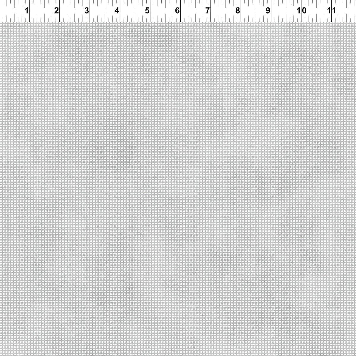 Packed grid tiny white dots soft light grey tonal blender quilting fabric Jason Yenter In The Beginning Fabrics