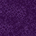 Tonal purple geometric print with tossed squares, perfect as a quilt blender