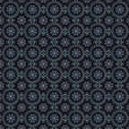 Celtic knotwork dragon medallions slate blue silver deep black background digitally printed blender quilting fabric Jason Yenter In The Beginning Fabrics