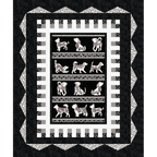 Easy Does It: Dog On It (Quilt Pattern ONLY) - Ann Lauer of Grizzly Gulch Gallery - Three Wishes Patchwork Fabric