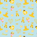 Emma Wiggle ballet icons sky blue yellow tutus ballet shoes bows Bow Power hearts novelty kids quilting fabric children's quilts dance bags patchwork projects