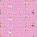 Emma Wiggle text print pink Bow Power Bows Ballet Life Is Better In A Tutu novelty kids quilting fabric children's quilts dance bags patchwork projects