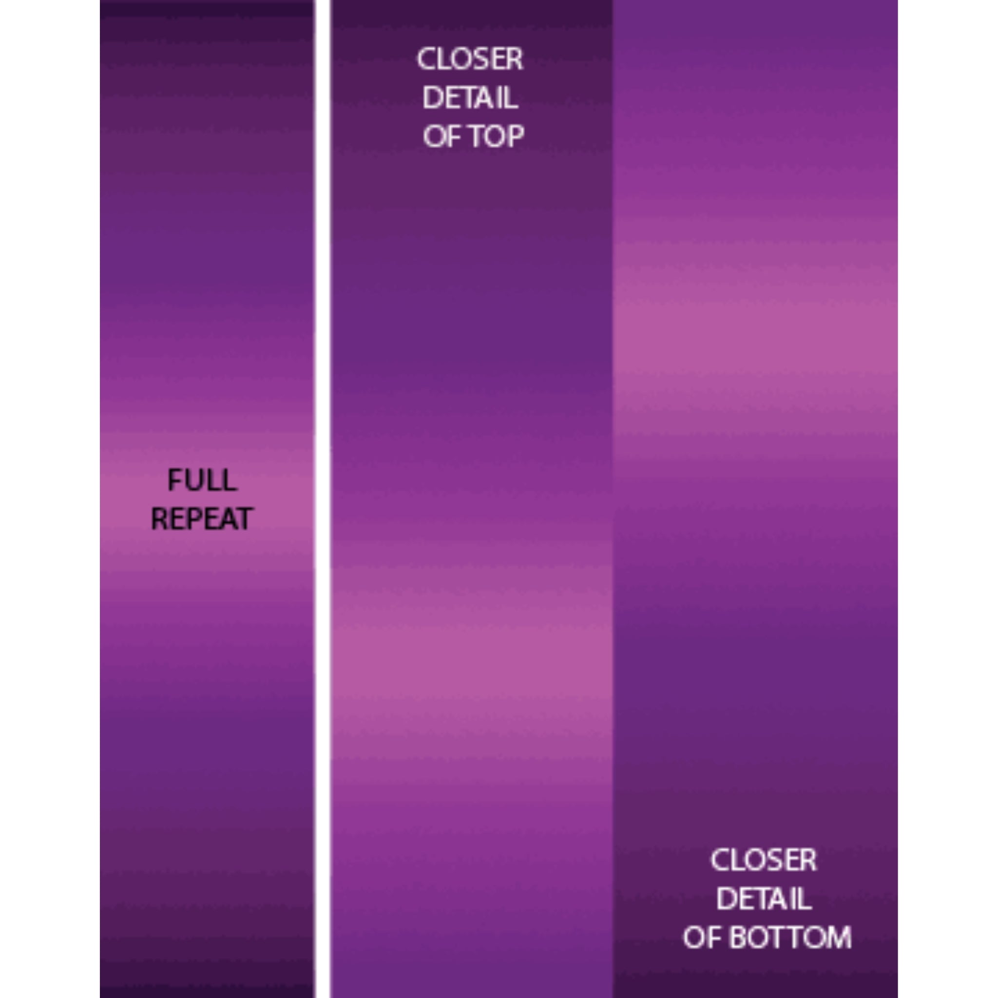 Violet purple to mauve gradient ombré fabric for modern quilts and patchwork sewing projects