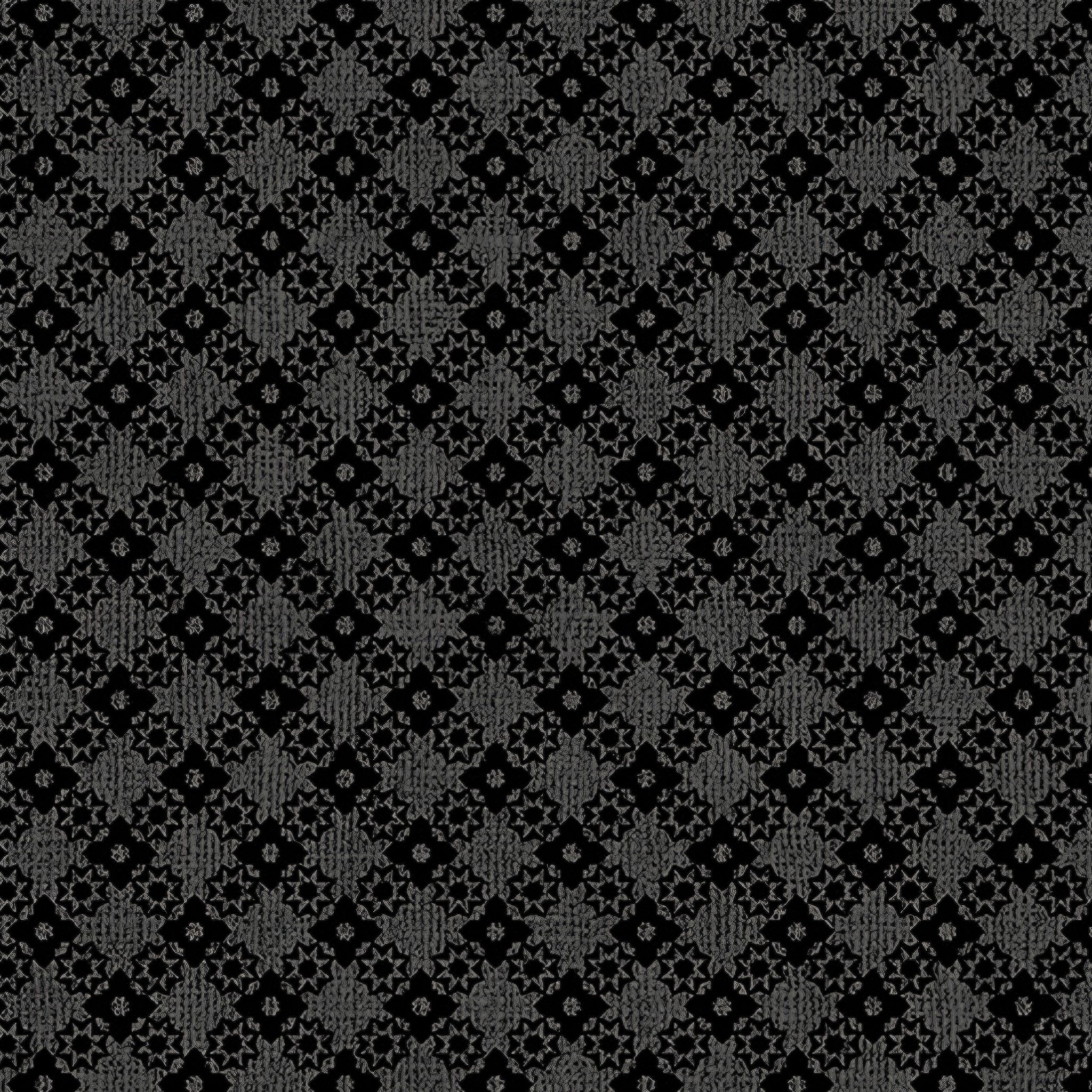 Tonal diamond lattice charcoal black blender fabric for farm quilt backgrounds sashing and borders