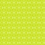 Lime green floral blender fabric with a geometric pattern of interlocking flowers for quilting patchwork sewing