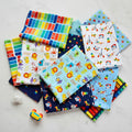 Fisher Price fabric fat quarters collection Riley Blake novelty kids quilting cotton baby quilts nursery décor