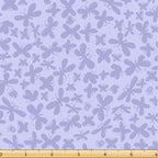 Flutter the Butterfly silhouettes tonal lilac blender quilting fabric girls quilts baby nursery coordinate