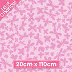 Tonal butterfly dragonfly silhouettes pink blender fabric for girls' quilts baby nursery novelty kids patchwork projects Susybee