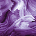 Glacier Waves Purple vivid violet purple white swirling watercolour ombre tonal blender quilting cotton for jewel-toned quilts modern patchwork sewing projects