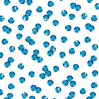 Turquoise sequin sparkle stars white Y2K fabric for girls quilts glamorous pouches novelty patchwork sewing projects