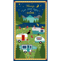Gone Glamping Panel - Wilmington - Three Wishes Patchwork Fabric