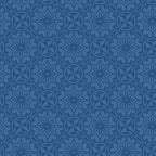 Tonal medallion floral geometric navy blue fabric for quilts backgrounds and garden-themed patchwork projects
