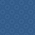Tonal medallion floral geometric navy blue fabric for quilts backgrounds and garden-themed patchwork projects