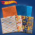 Hot Wheels licensed fabric bundle - 7 cotton quilting prints plus backing - boys quilt fabric - Riley Blake Australia
