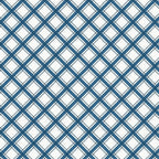 I'd Rather Be Glamping Plaid Coordinate Blue - Riley Blake - Three Wishes Patchwork Fabric