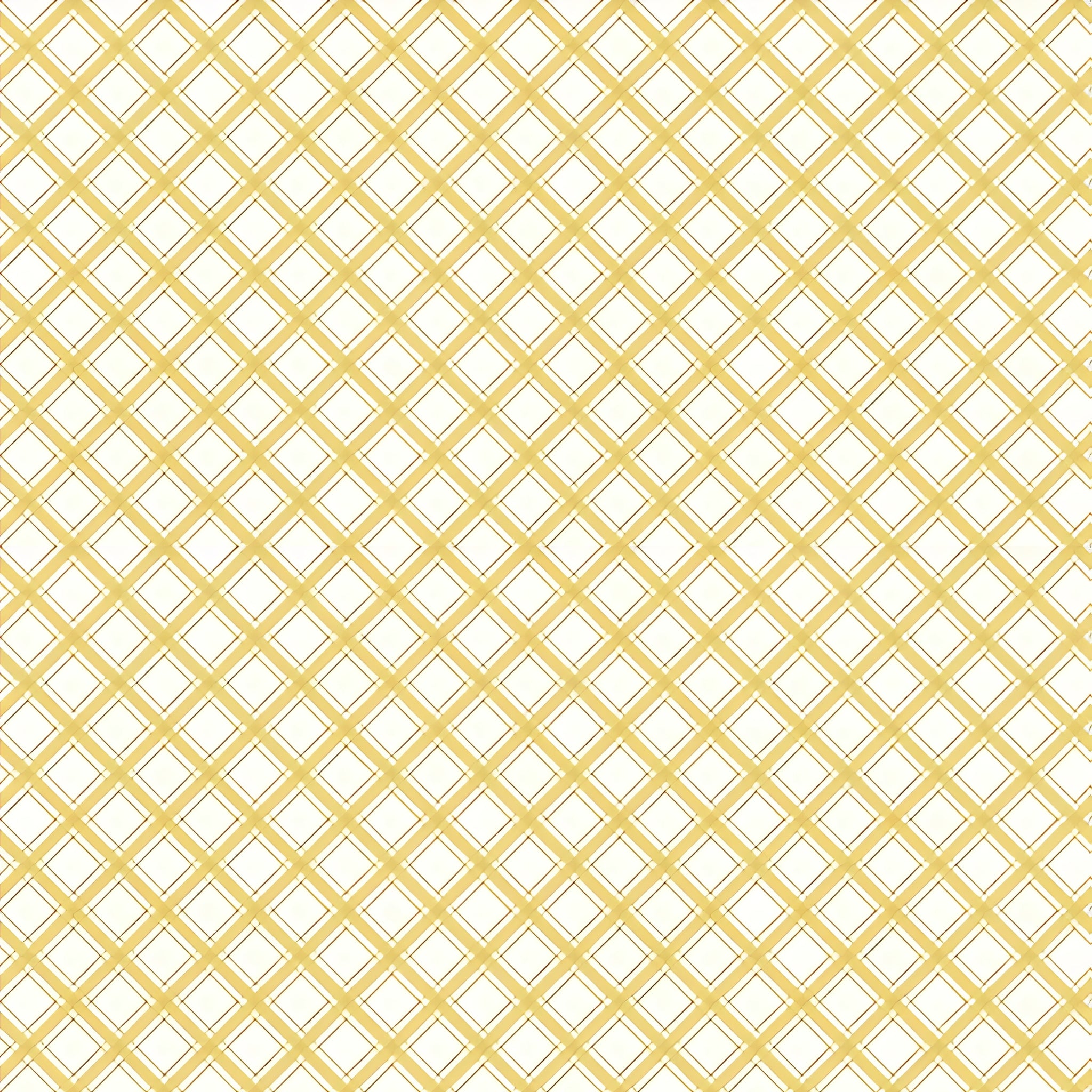 Diagonal plaid lattice soft mustard yellow white geometric quilting fabric for sashing binding cushions and bag linings
