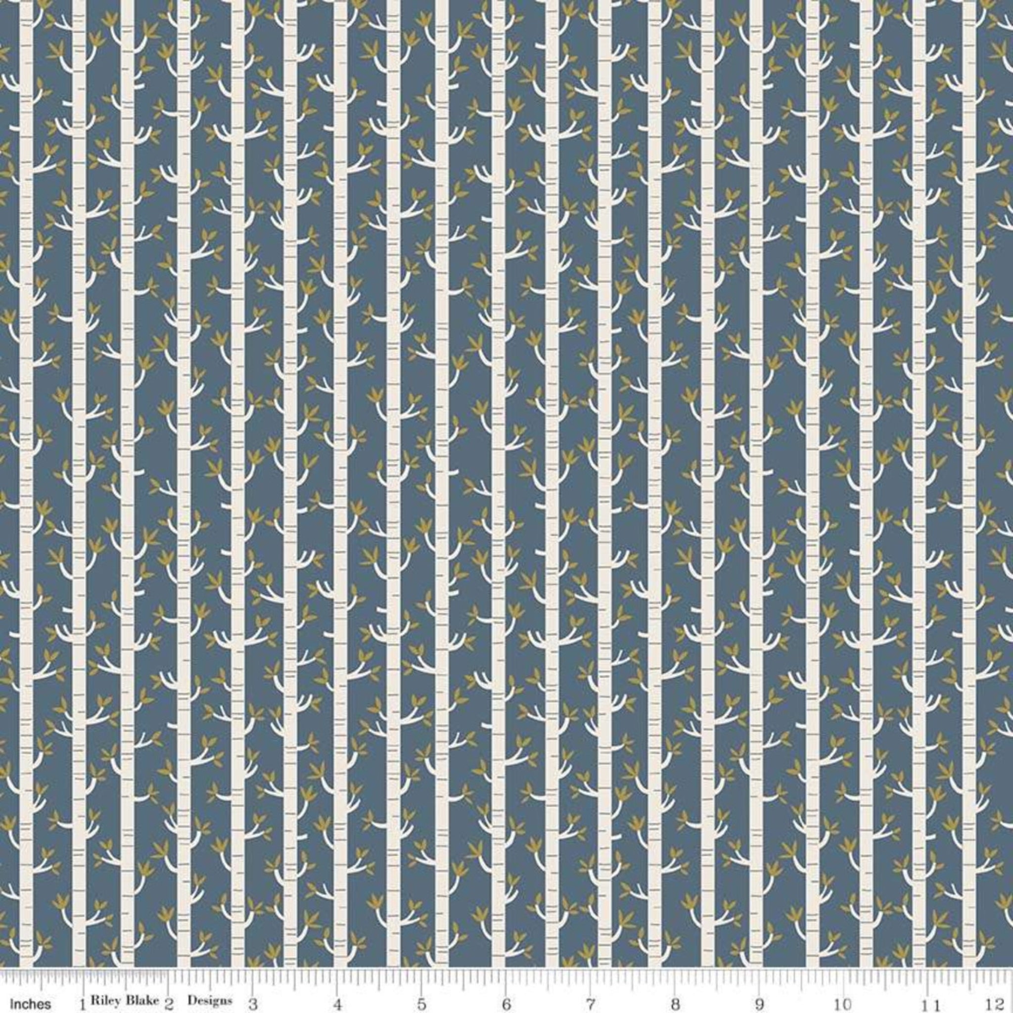 Joey: Trees (Blue) | 2 pieces available