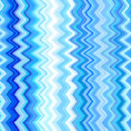 Chevron zigzag stripes cobalt blue fabric for quilting and patchwork sewing projects