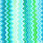 Chevron zigzag stripes turquoise lime green fabric for quilting and patchwork sewing projects