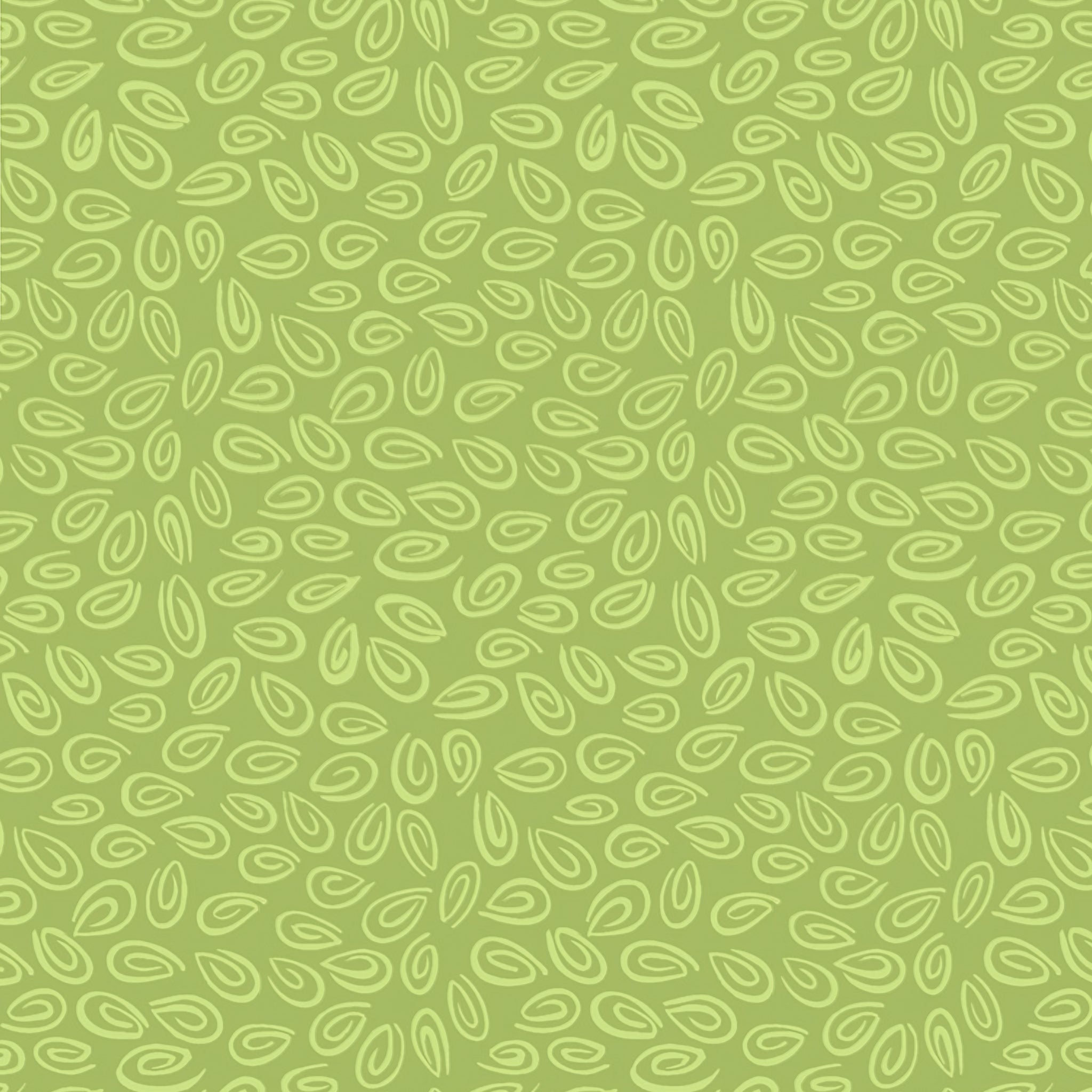 Lal the Lamb Mama Lal tonal teardrop swirls medium green blender quilting fabric patchwork quilts nursery coordinate