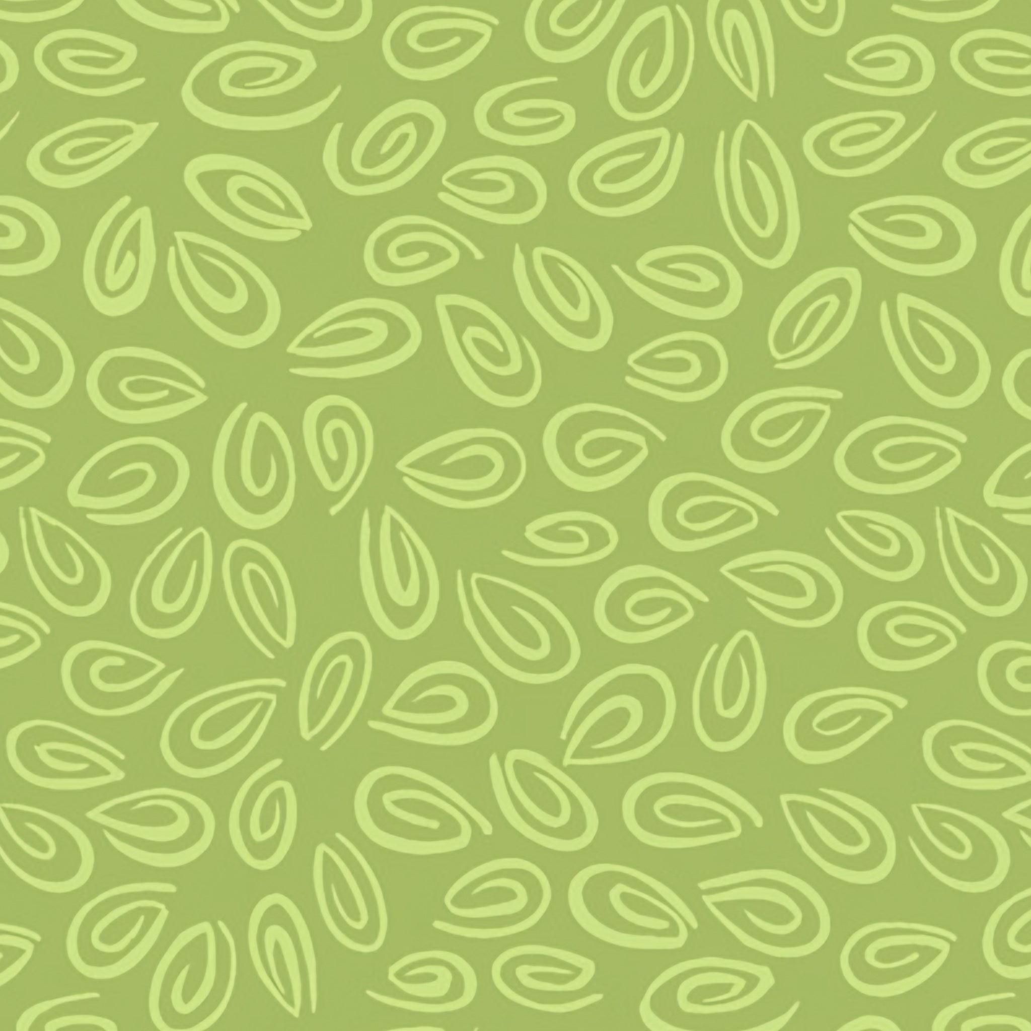 Lal the Lamb Mama Lal tonal teardrop swirls medium green blender quilting fabric patchwork quilts nursery coordinate