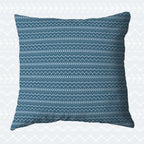 Cross stitch geo stripe rows white teal blue quilting cotton fabric for cushion covers sashing borders and patchwork sewing projects