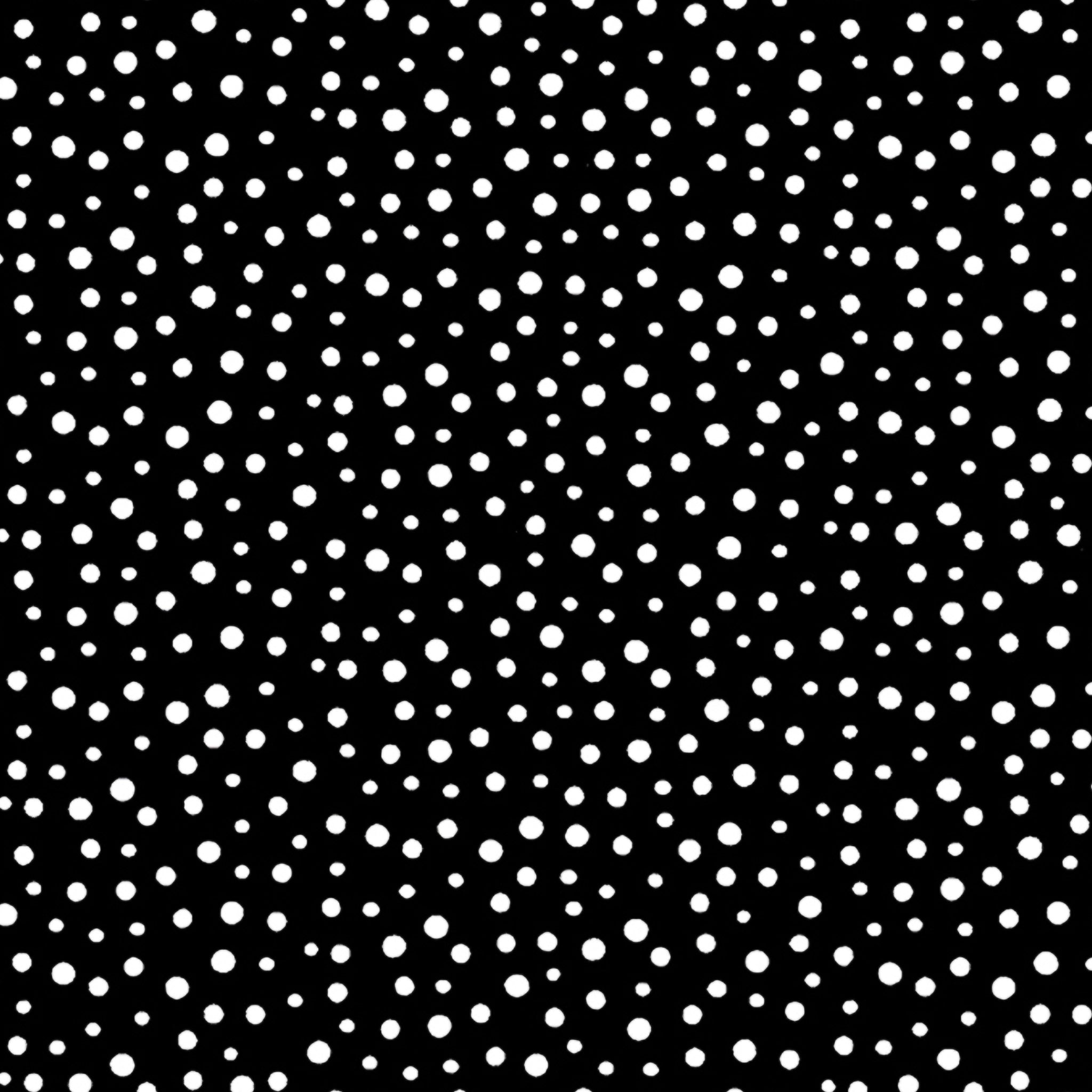 Susybee Basics irregular dot black white high contrast blender quilting fabric patchwork quilts Lewe the Ewe coordinate