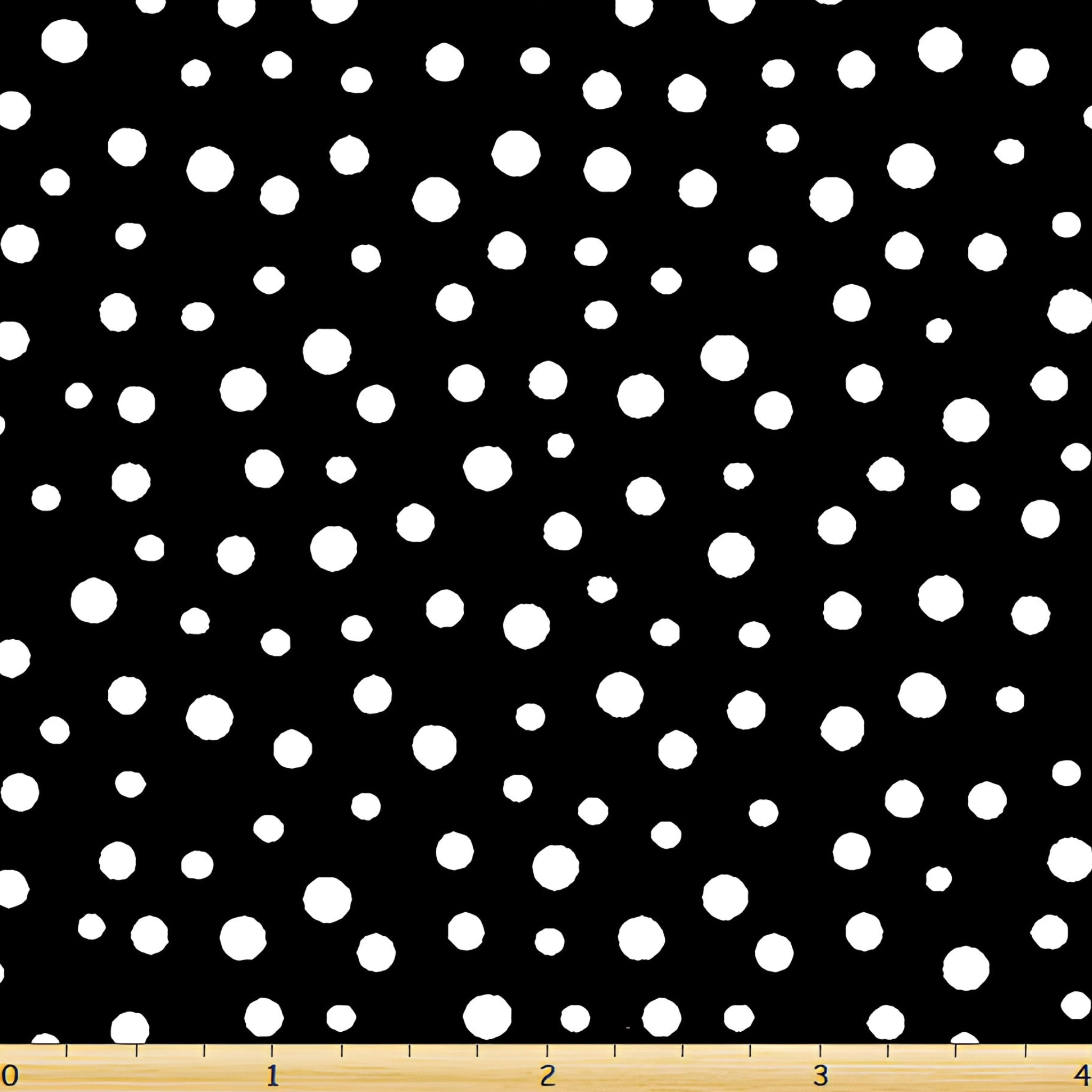 Susybee Basics irregular dot black white high contrast blender quilting fabric patchwork quilts Lewe the Ewe coordinate