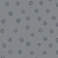 Lewe the Ewe tonal squiggles swirls medium grey blender quilting fabric patchwork quilts sashing nursery coordinate