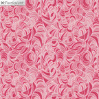 Pearlescent tonal pink quilting fabric swirling ripple pattern light pink raspberry for elegant quilts backgrounds sashing and patchwork projects