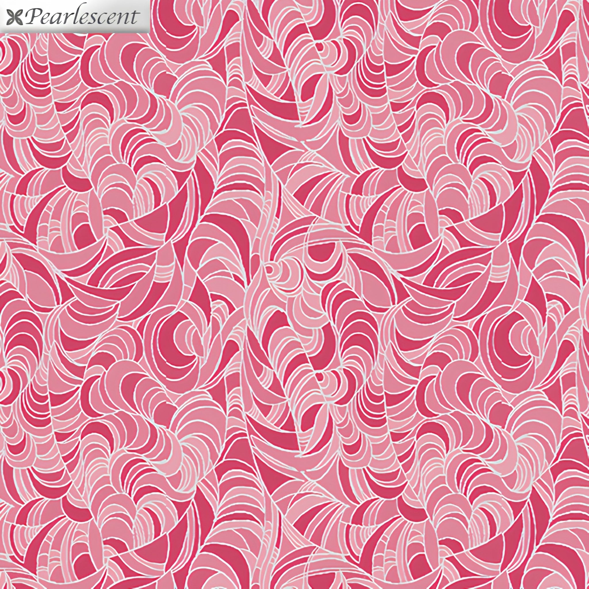 Pearlescent tonal pink quilting fabric swirling ripple pattern light pink raspberry for elegant quilts backgrounds sashing and patchwork projects