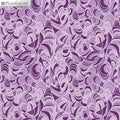 Pearlescent tonal purple quilting fabric swirling ripple pattern lavender violet for elegant quilts backgrounds sashing and patchwork projects