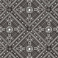 Classic bandana paisley bold black fabric for horse-themed quilts bags and riding accessories