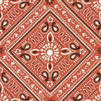 Luckie Bandana Red - Maude Asbury Blend Fabrics - Three Wishes Patchwork Fabric