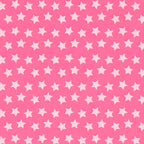 Tossed pale pink stars pink background fabric for girls quilts children's novelty patchwork projects