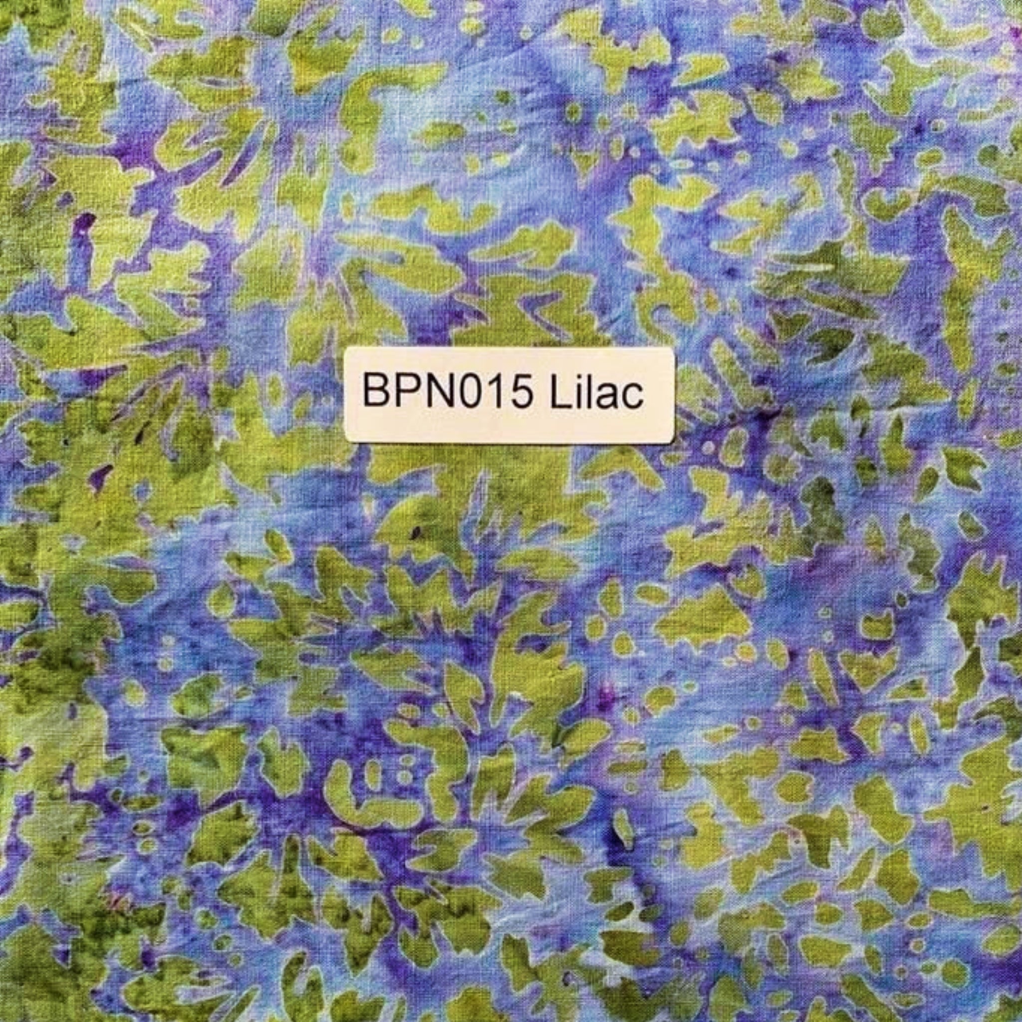 Blue purple olive green damask batik quilting fabric organic leafy pattern for nature quilts and patchwork projects