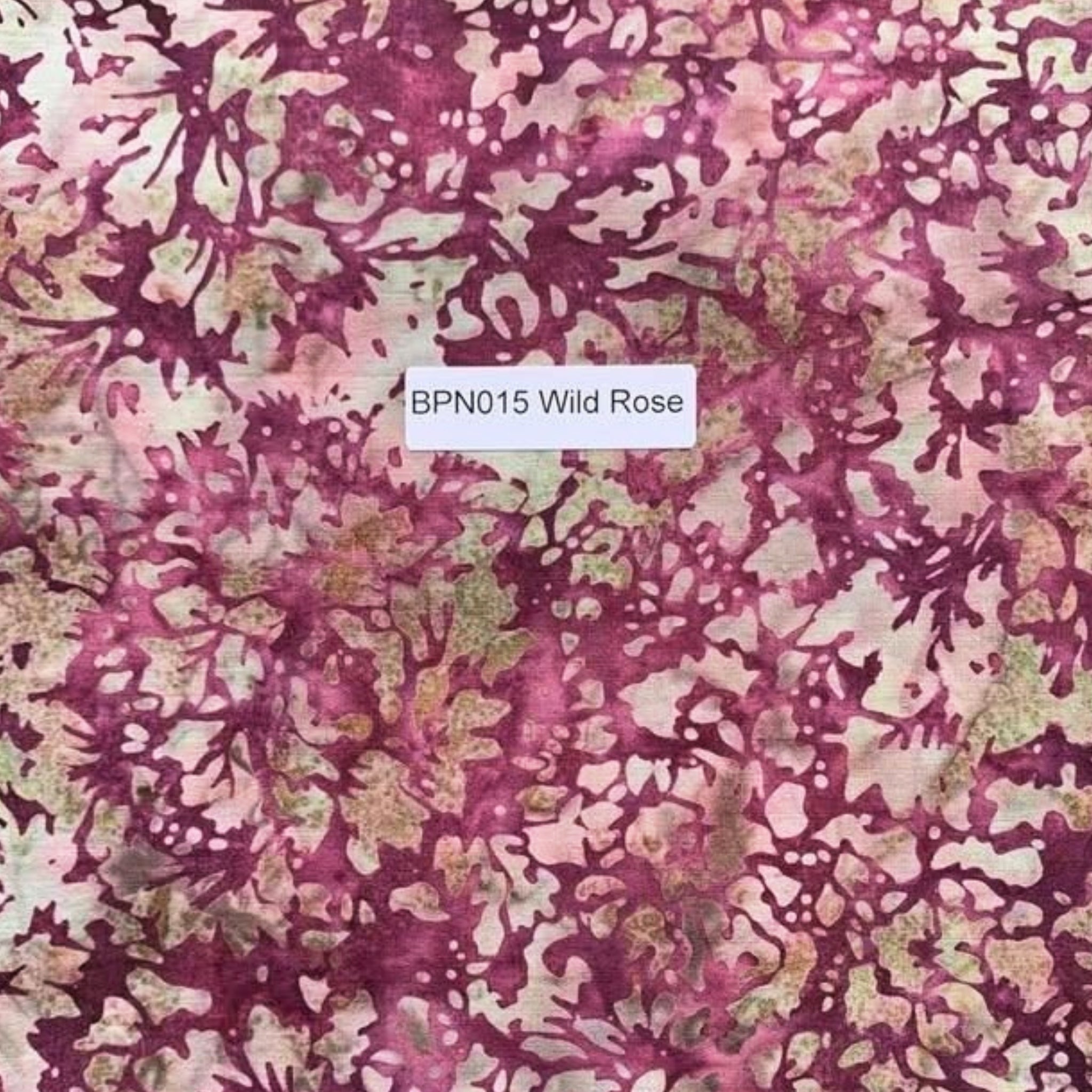 Deep magenta pink and taupe floral damask batik fabric for quilt backgrounds sashing and patchwork projects