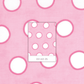 Me and My Sister: Dilly Dally 22143 25 (White/Pink Spots) - Three Wishes Patchwork Fabric