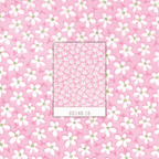 Me and My Sister: Dilly Dally 22145 15 (Pink Small Flowers) - Three Wishes Patchwork Fabric