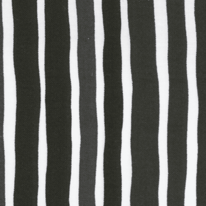 Me and My Sister: Dilly Dally 22147 16 (Black/White Stripes) - Three Wishes Patchwork Fabric