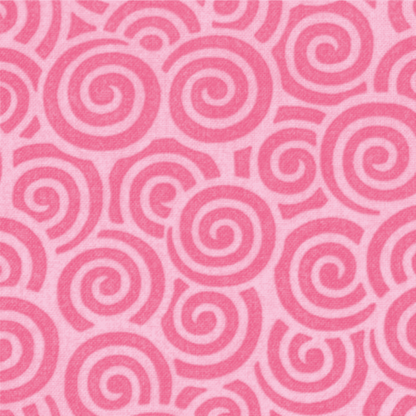 Me and My Sister: Favourites 22045 36 (Pink Swirls) - Three Wishes Patchwork Fabric