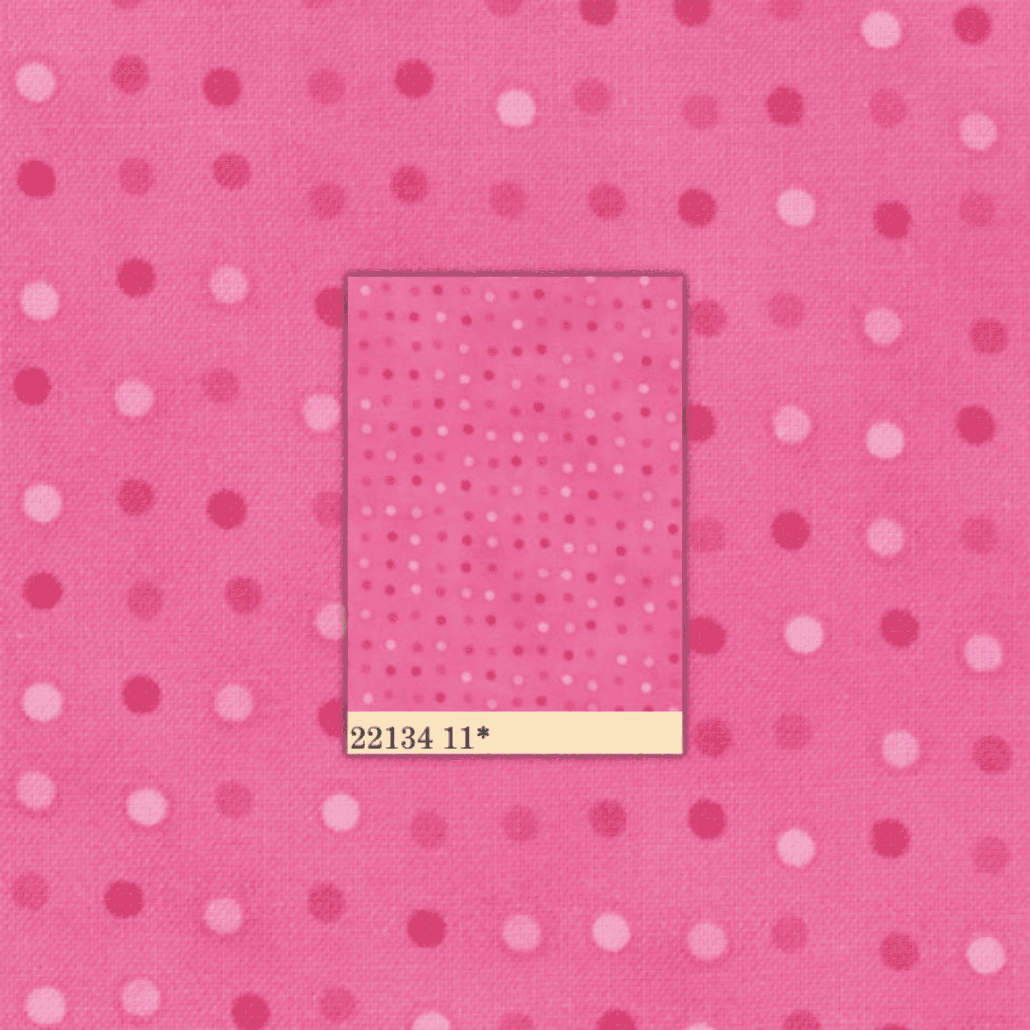 Me and My Sister: Happy 22134 11 (Pink Dots) - Three Wishes Patchwork Fabric