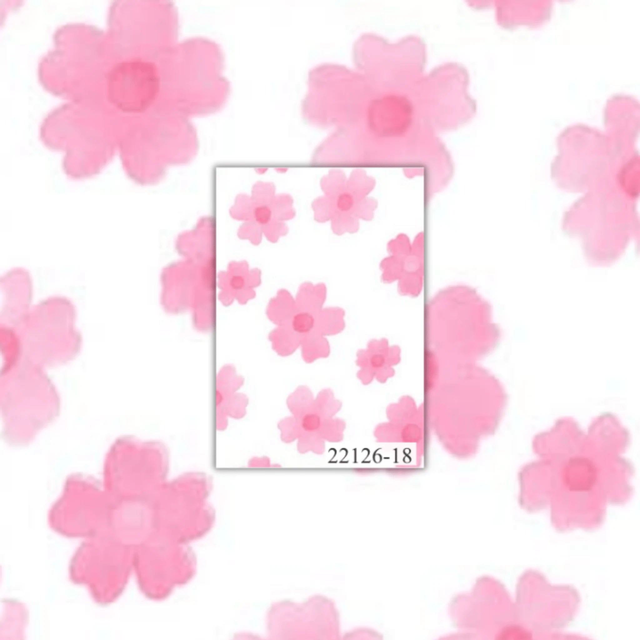 Spring Fever 22126 18 Pink Flowers - Me & My Sister Moda - Three Wishes Patchwork Fabric