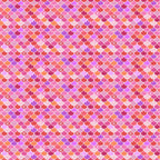 Mermaid scales pink coral orange purple lavender fabric for children's quilts nursery and kids patchwork projects