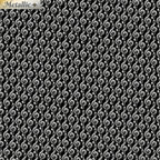 Metallic silver small treble clef G clef music notes black fabric for music quilts music book bags teacher gifts and patchwork projects