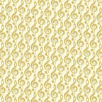 Metallic gold treble clef G clef music notes cream fabric for music quilts music book bags teacher gifts and patchwork projects