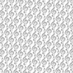 Metallic silver tiny treble clef G clef music notes white fabric for music quilts music book bags teacher gifts and patchwork projects
