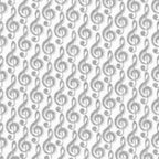 Silver Metallic Treble G Clef Music Fabric - Three Wishes Patchwork Fabric